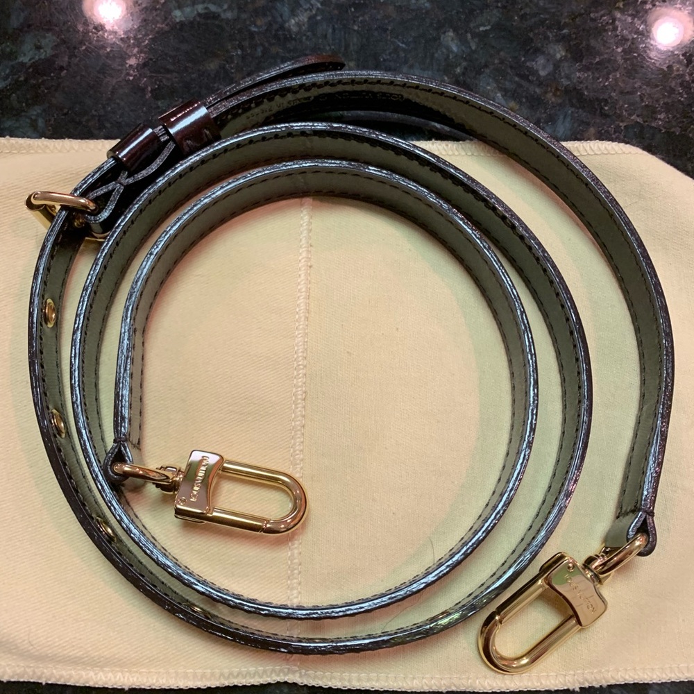 Louis Vuitton Vernis Amarante Adjustable Strap